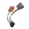 Car Stereo Radio Harness Portable Good Sealing Portable Auto Adapter Wire Harness Connector Durable Wiring Cable