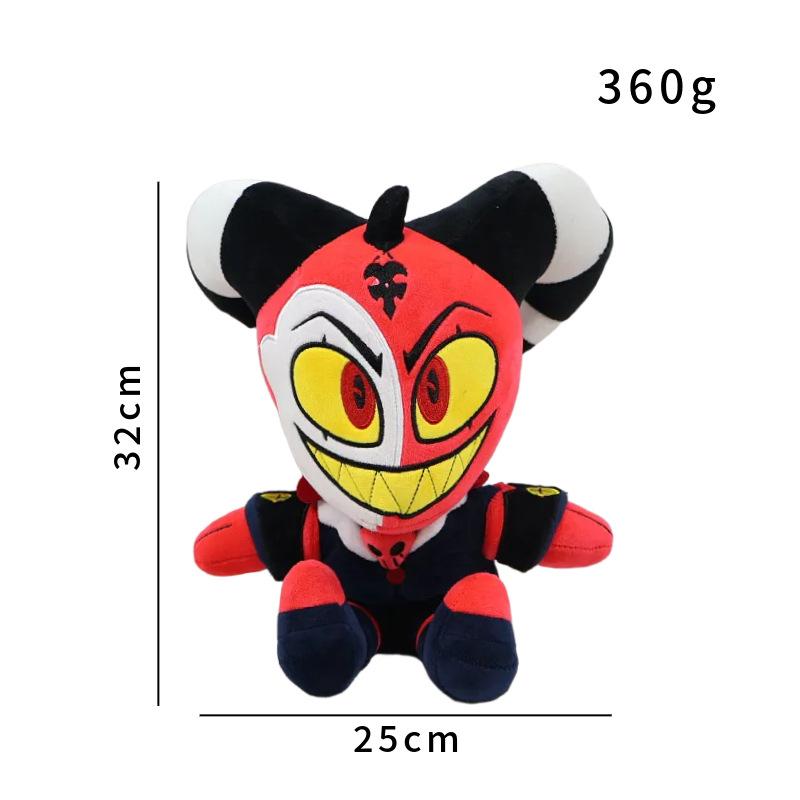 New Helluva Boss Plush Toy Anime Blitzo Stickie Stolas Tex Fizzarolli Cartoon Peluche Doll Soft Stuffed Fans Friend Present