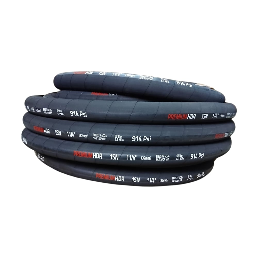 Premium Wąż Hydrauliczny Dn32 1Sn (1.1/4") 63 Bar