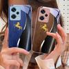 Wood Grain Golden Horse For Redmi Note 10 10T 11 12 13 14 11T 11S 12 14 Pro Plus A4 14C A3 A3x K40 Gaming Tempered Phone Case