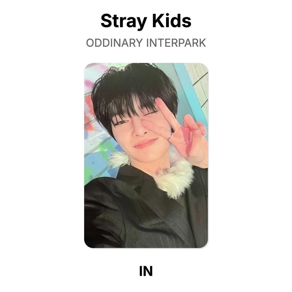 Stray Kids ODDINARY INTERPARK Official Photocard