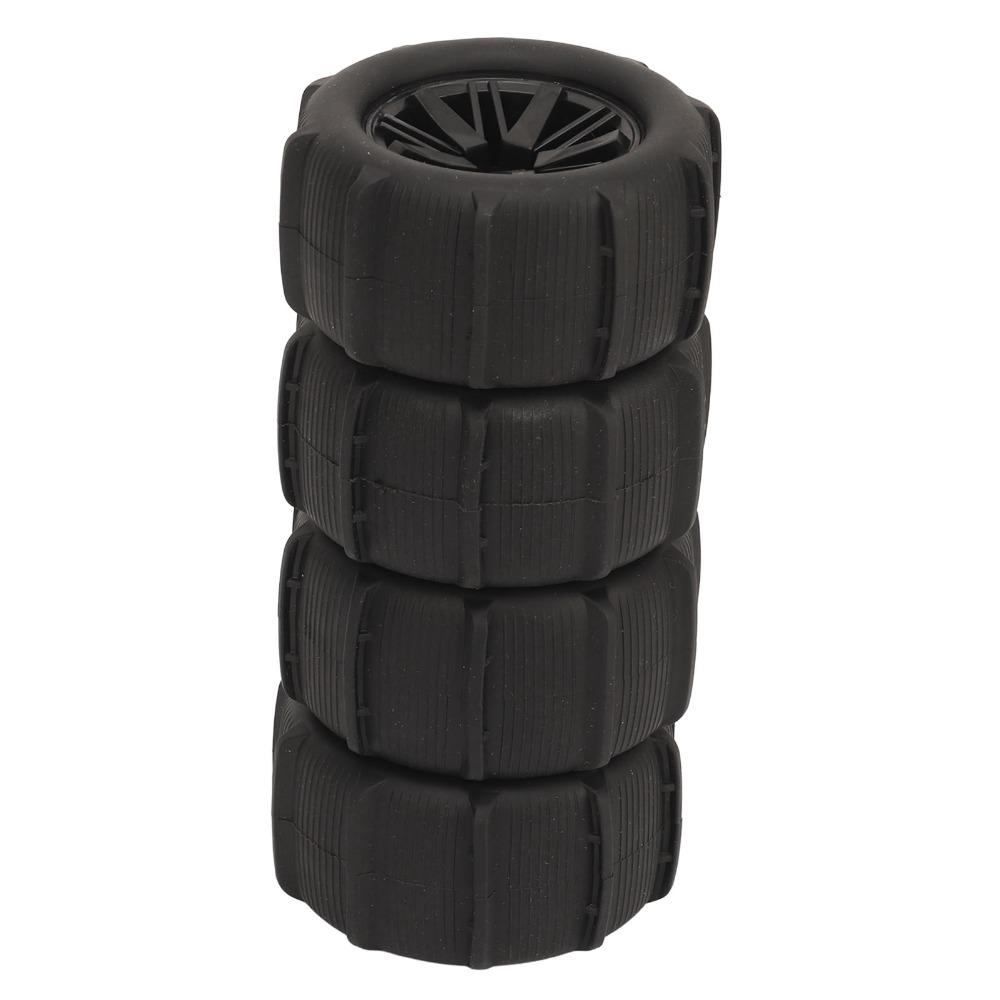 4Pcs Strong Grip Pattern RC Tire Wheel for WLtoys 144001/144010/124016/124017/124018/124019 RC Car