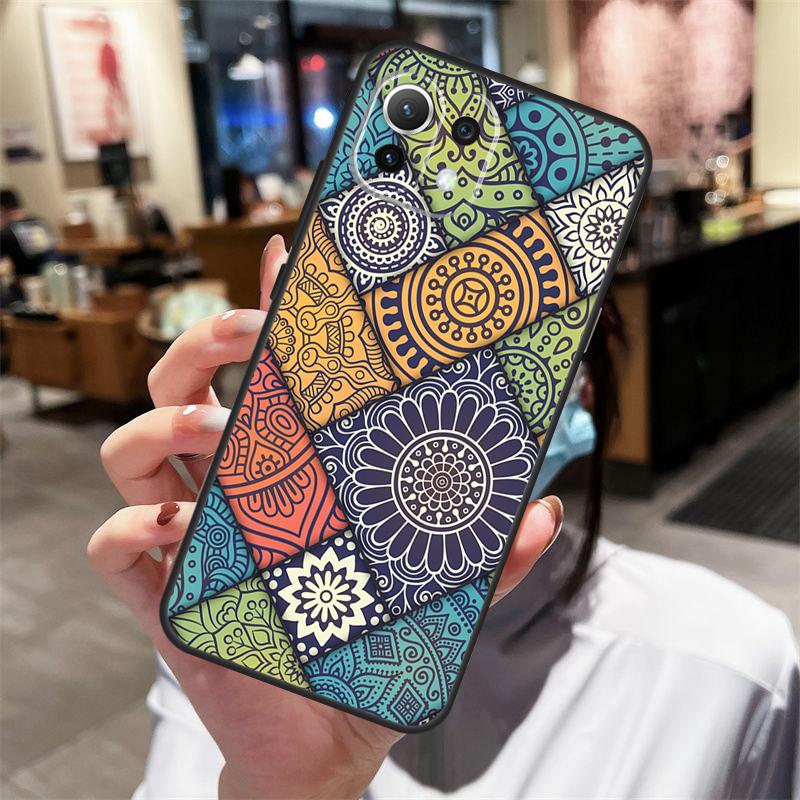 Mandala Phone Case For Xiaomi 13 11T 12T Pro 11 12 Lite POCO X4 GT F4 F3 M5 M5s F5 X3 X5 Pro Cover