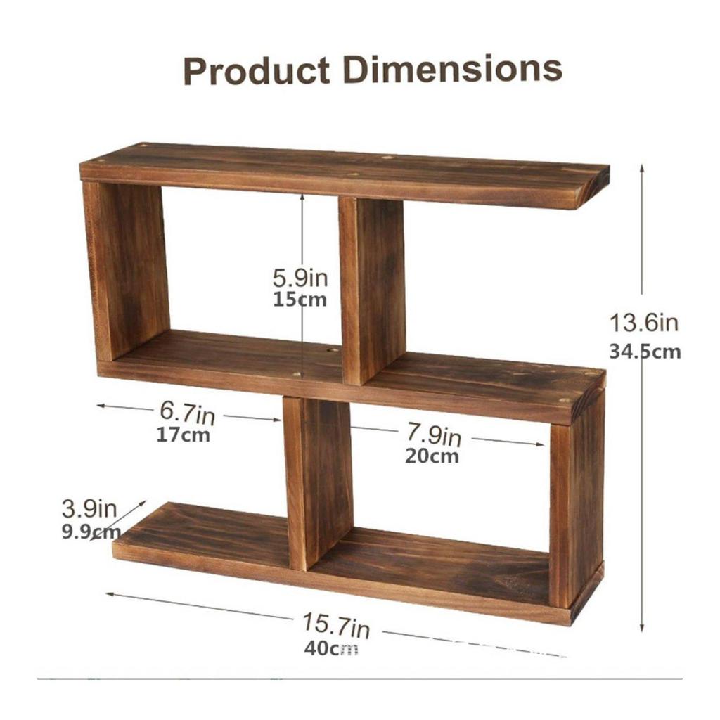 Stand Wood Wooden Tiered Plant Indoor Use Display Shelf for Living Room, Balcony