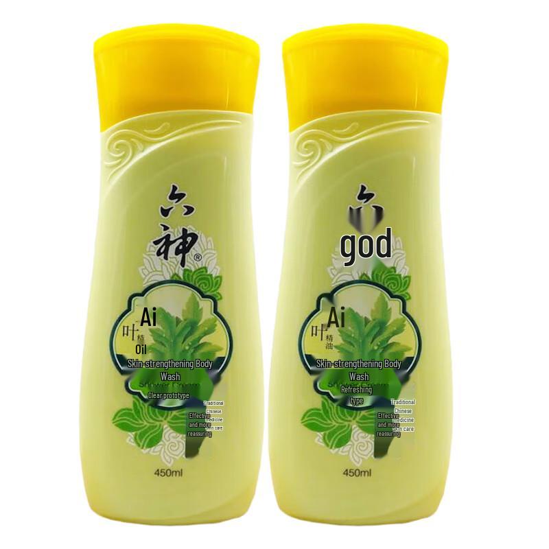 Liù Shén Cooling Mugwort Shower Gel Duo Pack