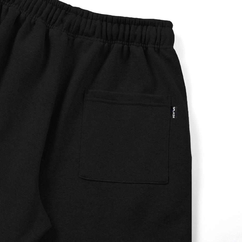 Seupeullaesikodeu Incision Sweat Shorts Black