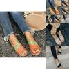 Elegant Women's Fish Mouth Sandals With Stylish Color Matching And Comfort Low Square Heel
