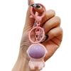 Rainbow Astronaut Keychain Lovely Designs Fashion Accessory for Women and Kids Portable for Backpacks and Car Keys