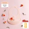 Baby eating bib baby bib complementary food rice pocket super soft silicone children's waterproof and oil-proof rice coat
