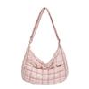 Women Soft Padded Hobo Shoulder Bag Lightweight Cloud Puffy Crossbody Bag Casual Commute Quilted Puffer Shopping Handbag