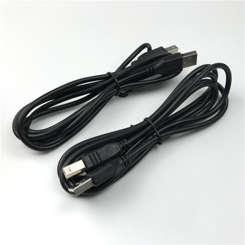 USB Printing Data Cable Printer Cord Square Port USB 2.0 Printing Cable High Speed A Male to B Male 1.5m Length