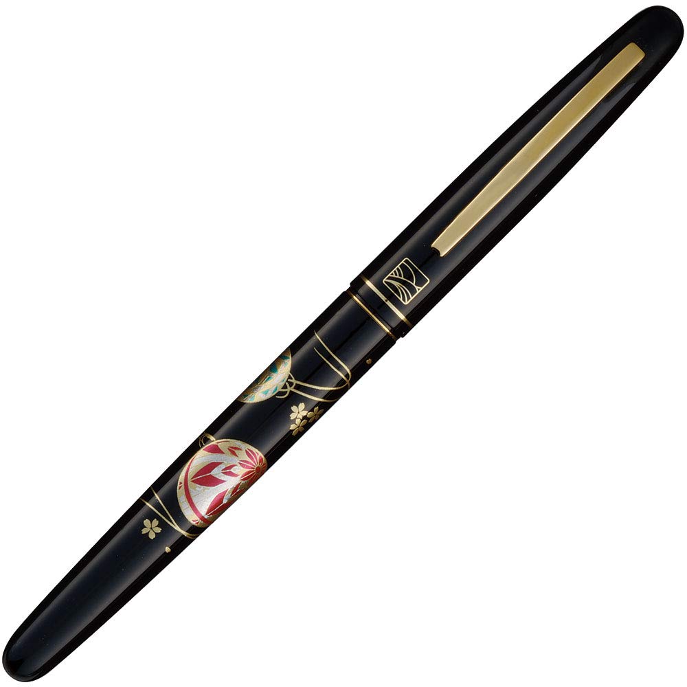 

Kuretake Fude Pen Kuretake Fountain Brush Makie Monogatari Ball Game Черный DU185-415