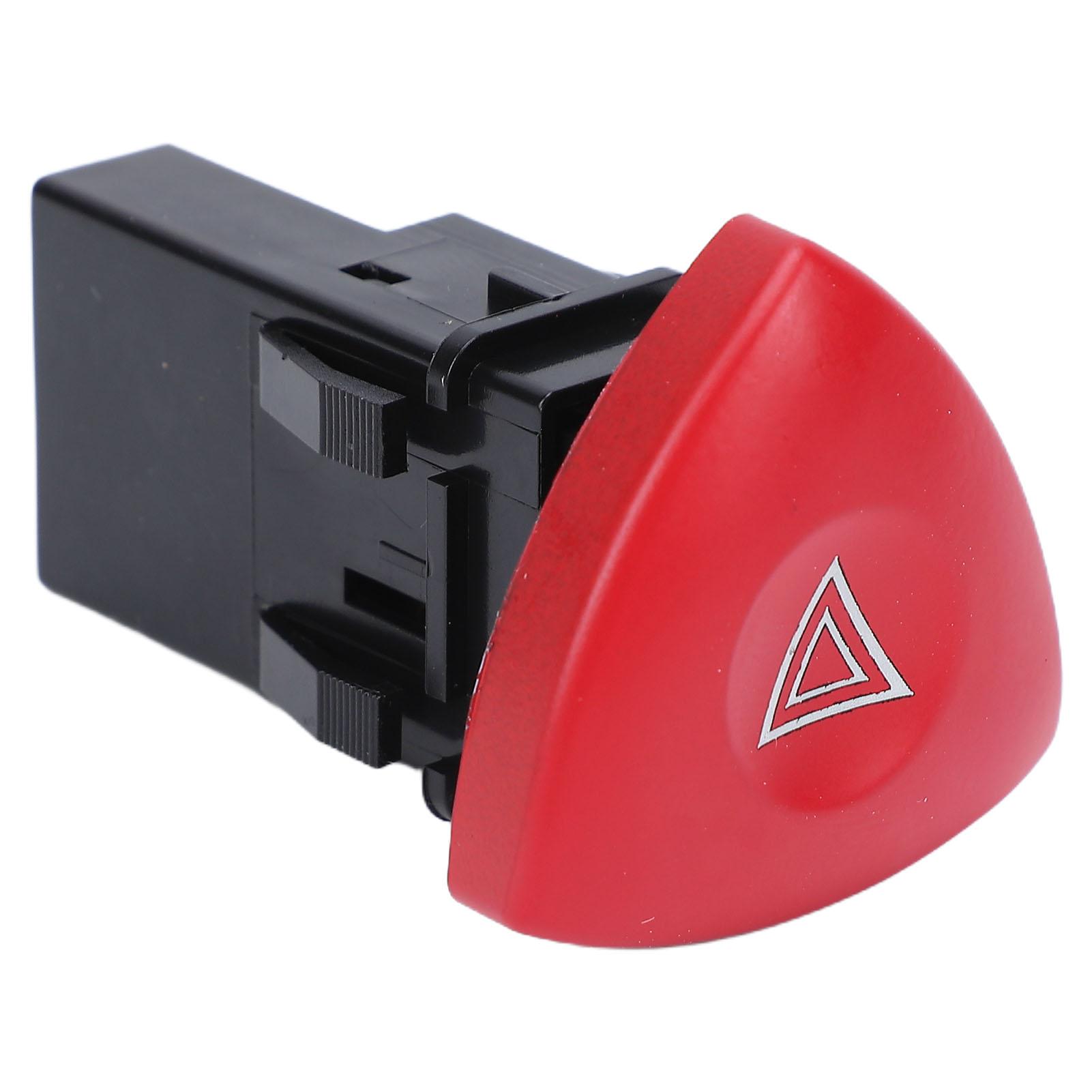 Hazard Warning Light Switch Button 8200442724 Emergency Flasher Lamp Switch Replacement for MASTER LAGUNA Trafic