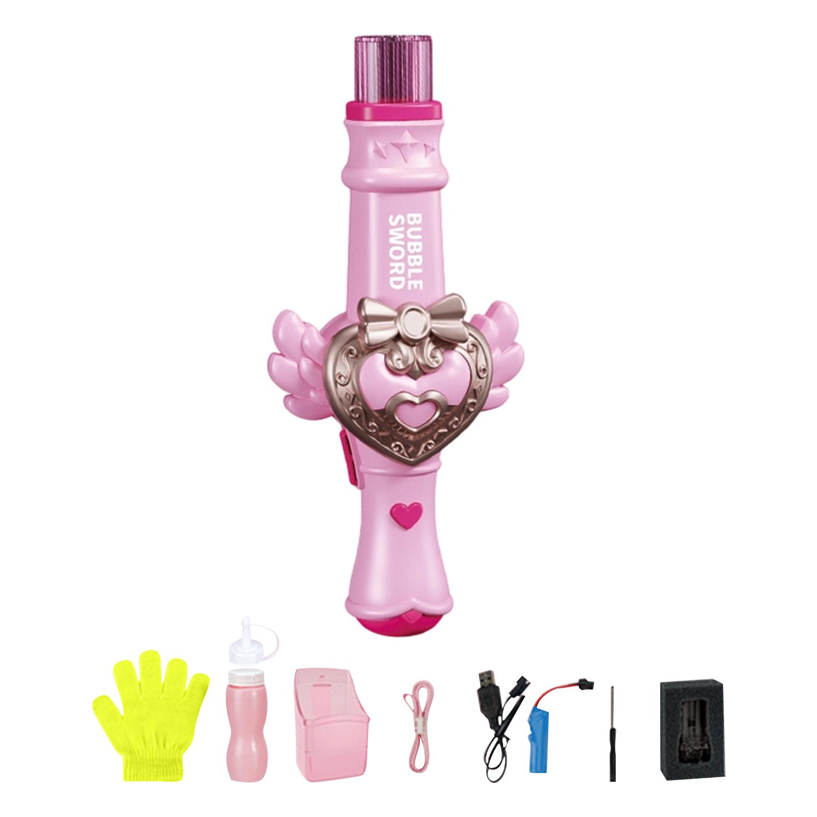 Elastic Bubble Wand, A Magical  Bubble Machine With A Special Effect, Includes Bubble Solution (50ml), Portable Interactive Party Bubble Machine. One Size