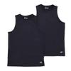 New Balance Sleeveless Performance T-Shirt, 2-Piece Set (LAT23038), Dry, Quick-Drying, Soft, Black Tank