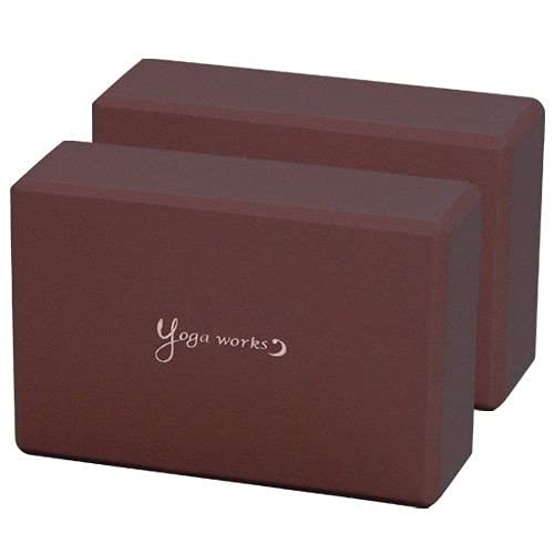

Yogaworks Yoga Block A Набор из 2 шт. бордовый EVA YW-E321-C008 бордовый