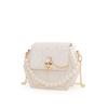 Bag Women'S Bag Crossbody Bag Light Luxury Chain Shoulder Bag Cowhide Birthday Gift Premium Small Square Bag