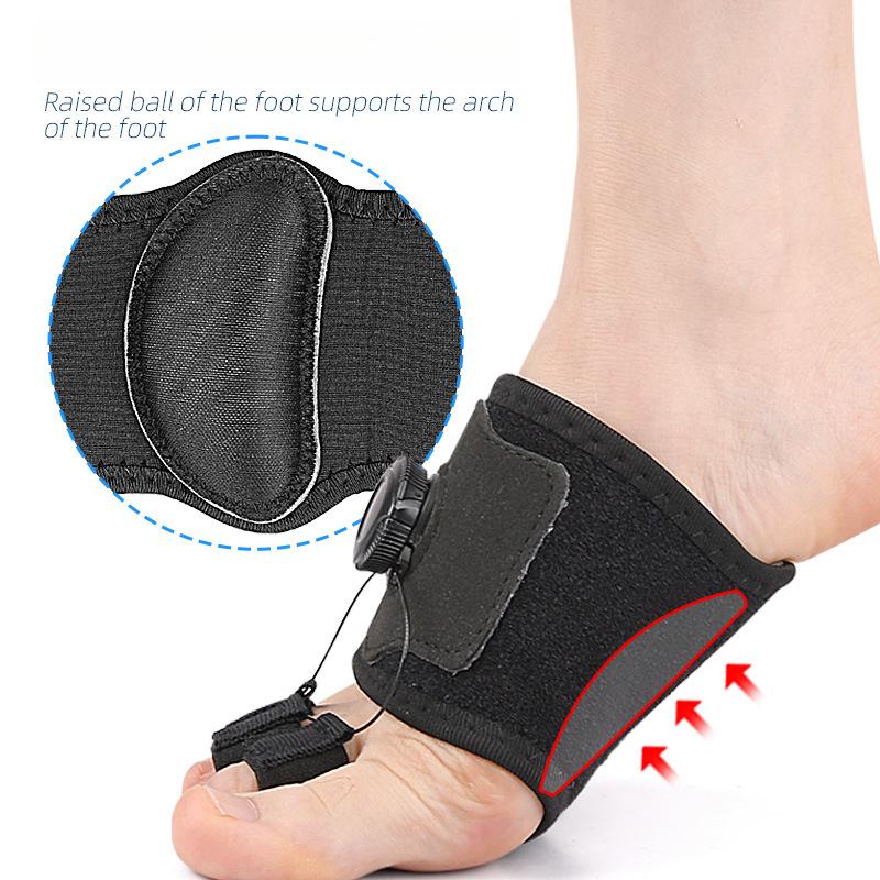 Knob Toe Retractor Hammer Toe Straightening Claw Head Curled Toe Overlapping Adjustment Arch Foot Cover