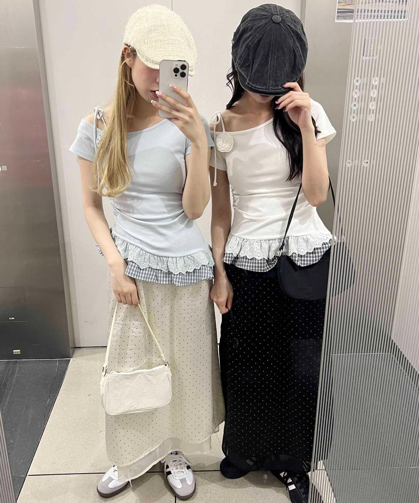 WEGO PHILLY Spitze am Saum Schulterband Größe Sax Damen Oberteil, F,