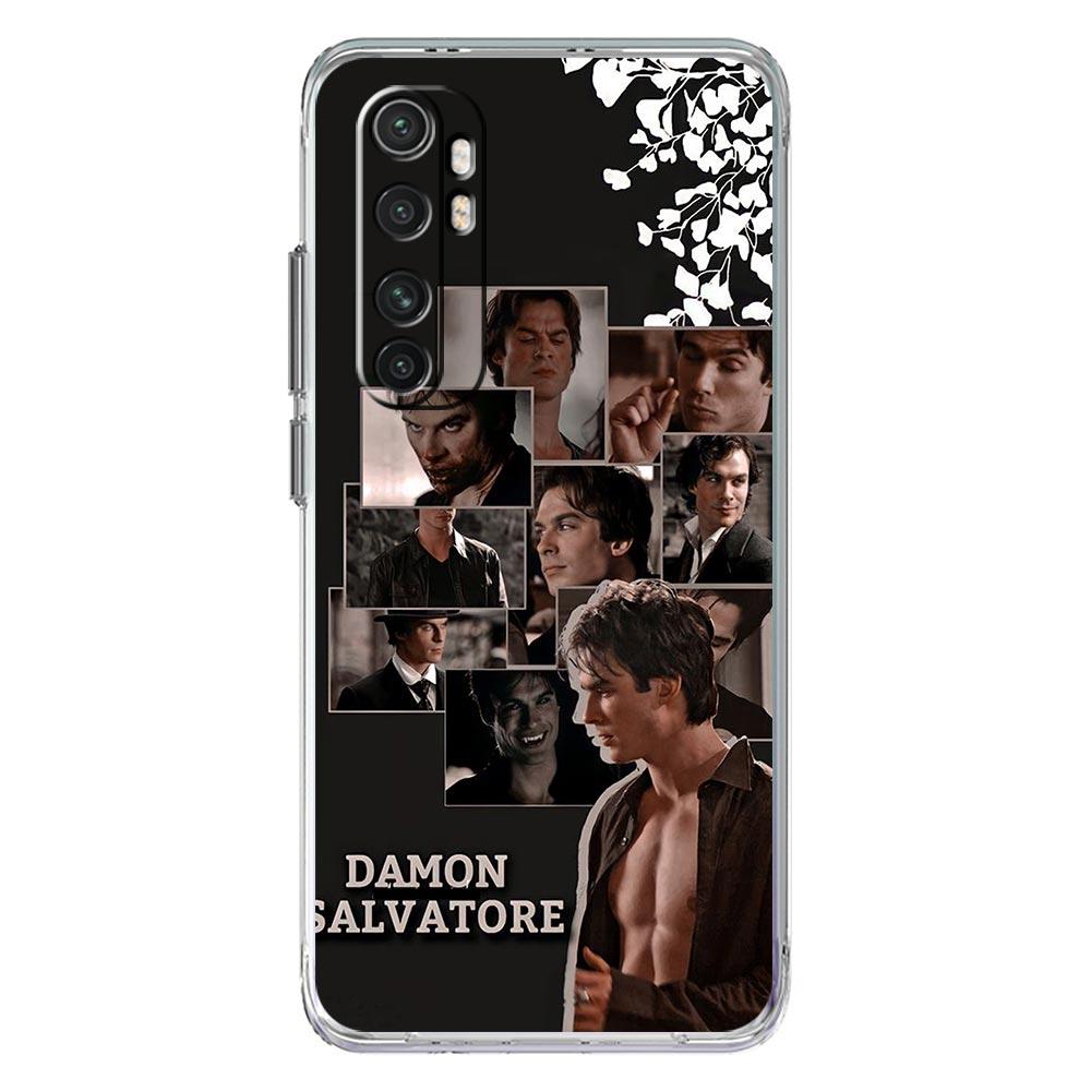 Phone Case For Xiaomi Poco X6 X5 NFC X3 F6 F5 Pro F4 F3 M3 14 13T 12T 12 13 Lite 11 Mi 5G Clear Cover The Vampire Diaries Damon