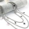 Hip Hop Punk Style Metal Multi-layer Chain Star Pendant Trouser Chain Ins Versatile Waist Chain