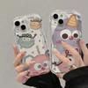 Cream pattern is suitable for 16promax mobile phone case fun Apple 15 anti-drop 14 Japanese and Korean 13pro new 12/11XR