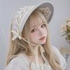 Pastorale Style Victorian Headpiece Ruffle Lace Hat Lolita Bonnet Cap  Cosplay Accessory
