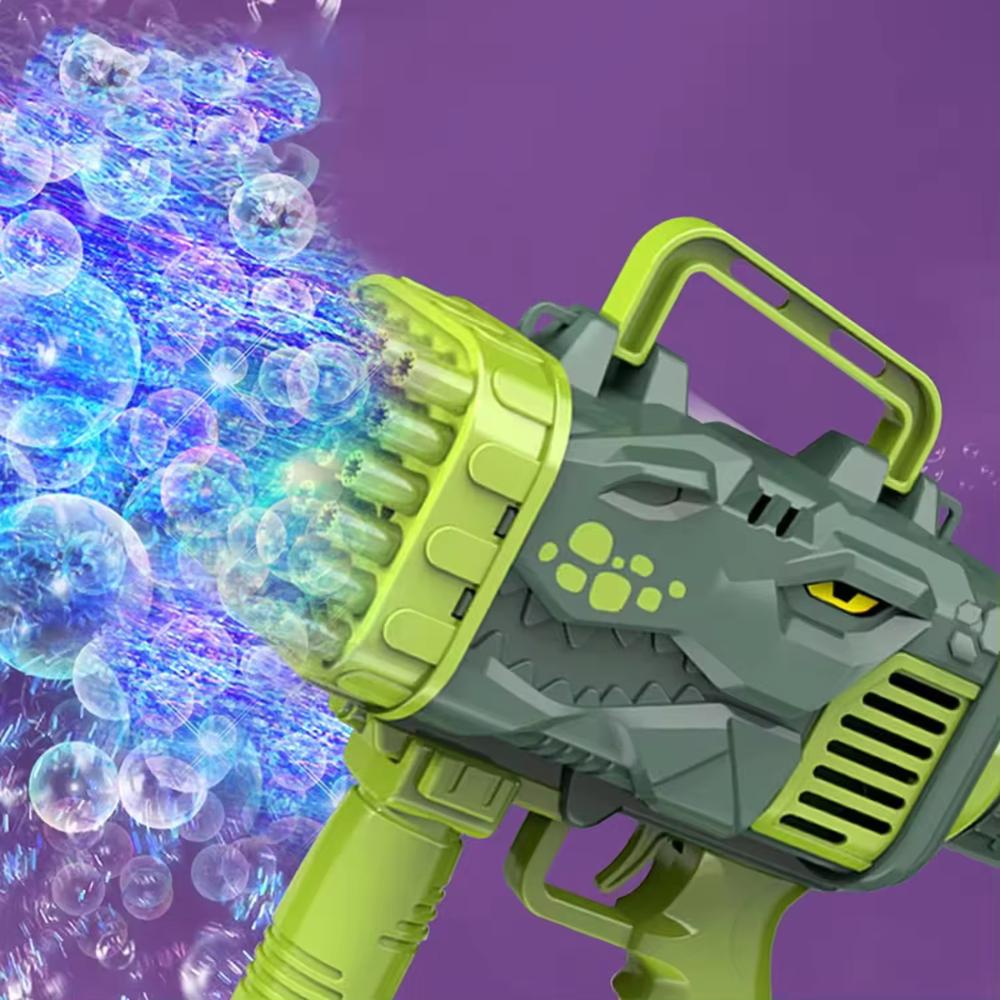 Bazooka Gun Generator Automatic Soap Bubble Machine for Kids