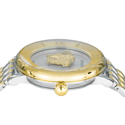 Versace La Medusa Uhr VE2R00222 Damen Gold und Silber