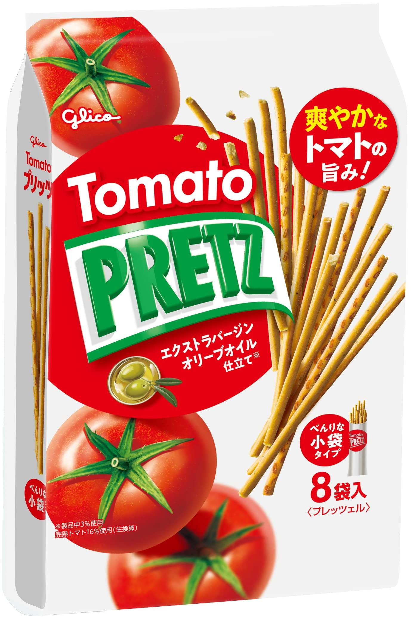 

Ezaki Glico Томатные крендельки 110 г (8 сумок)