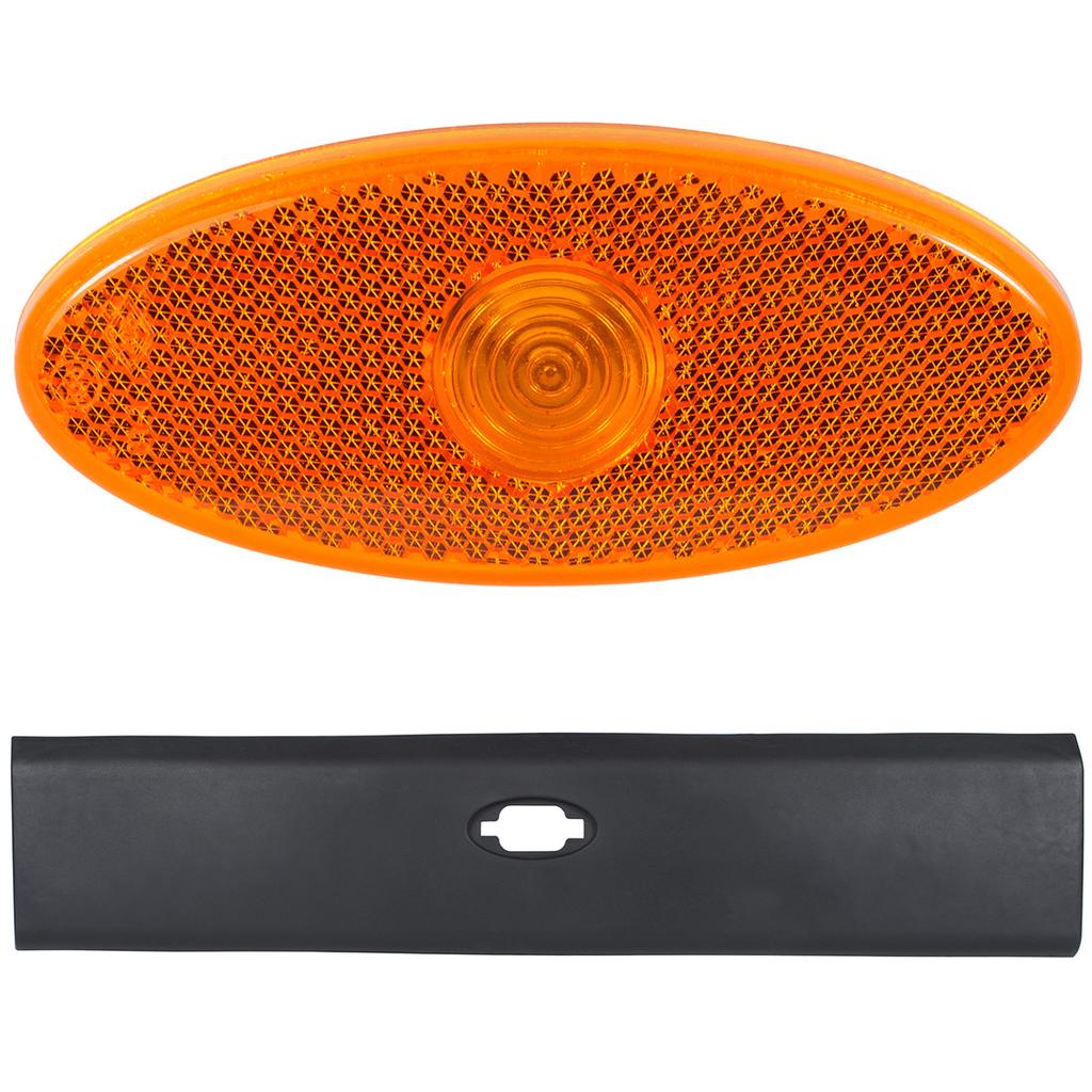 Renault Master III LONG MAX 2010- Side Strip for Sliding Door with Marker Light Position Right + Side Marker Light 2 Pcs Set