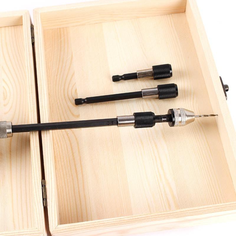 1 Stück Verlängerung Schnellwechsel-Bit-Satz 1/4 Zoll Sechskant-Schaft Langer Griff Schraubendreher-Verlängerungshalter Verlängerungsstange Werkzeuge