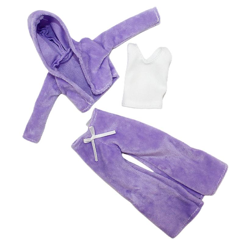 1 Set 30cm Puppenkleid Winterkleid Set Puppen ankleiden Puppengeschenk 1:6 Puppenkleid