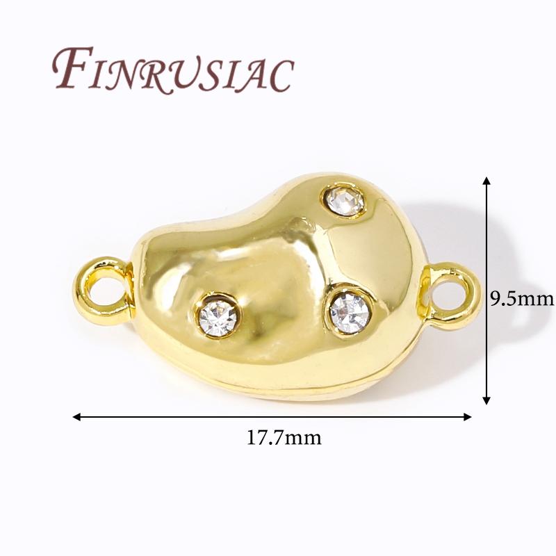 18K Gold Plated Locks For Jewelry,Bracelets Connectors Clasps,DIY Necklace Making Accessories,Clasp For Jewelry