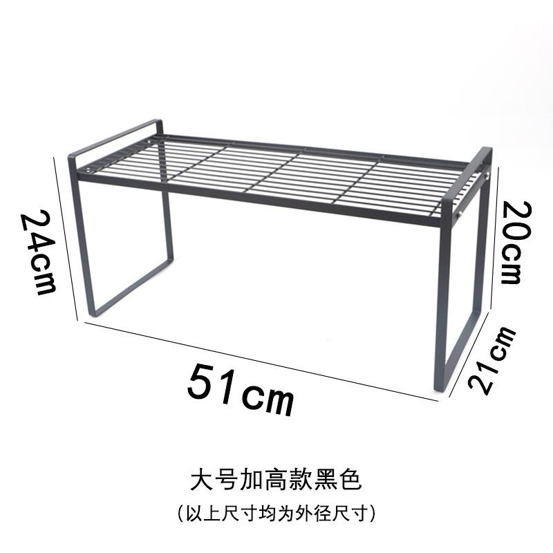 Kitchen supplies layered shelves, double-layer cabinets, dish storage racks, sink side countertops, plate drain racks