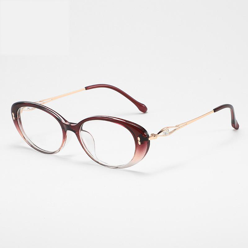 Stylish Cat-Eye Blue Light Blocking Reading Glasses for a Natural, Bookish Look – Ultra-Light & High-End Feel