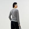 LESS 2025 Spring Slim Fit Round Neck Pullover Sweater