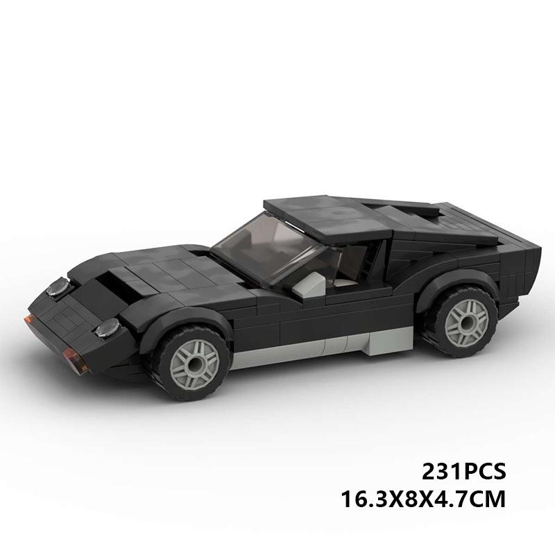 

Ретро Гоночный Автомобиль DIY Набор для Сборки - Совместим с Лего, Образовательная Креативная Игрушка