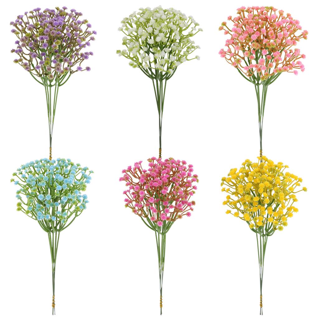 Simulation Flower Gypsy Fake Flower Bouquet Wedding Decoration Shooting Props Handicraft Ornament Artificial Flower