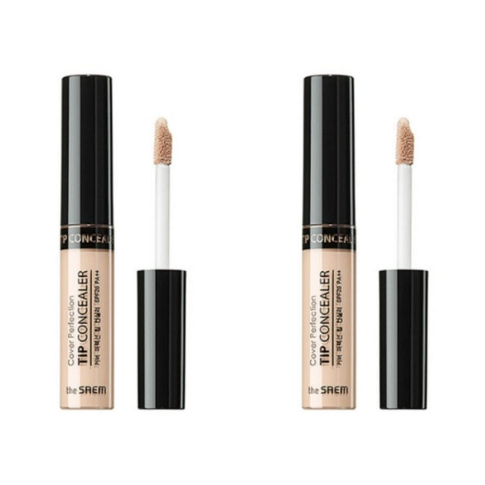 THE SAEM Cover Perfection Tip Concealer 6.5g*1Pc/2Pcs
