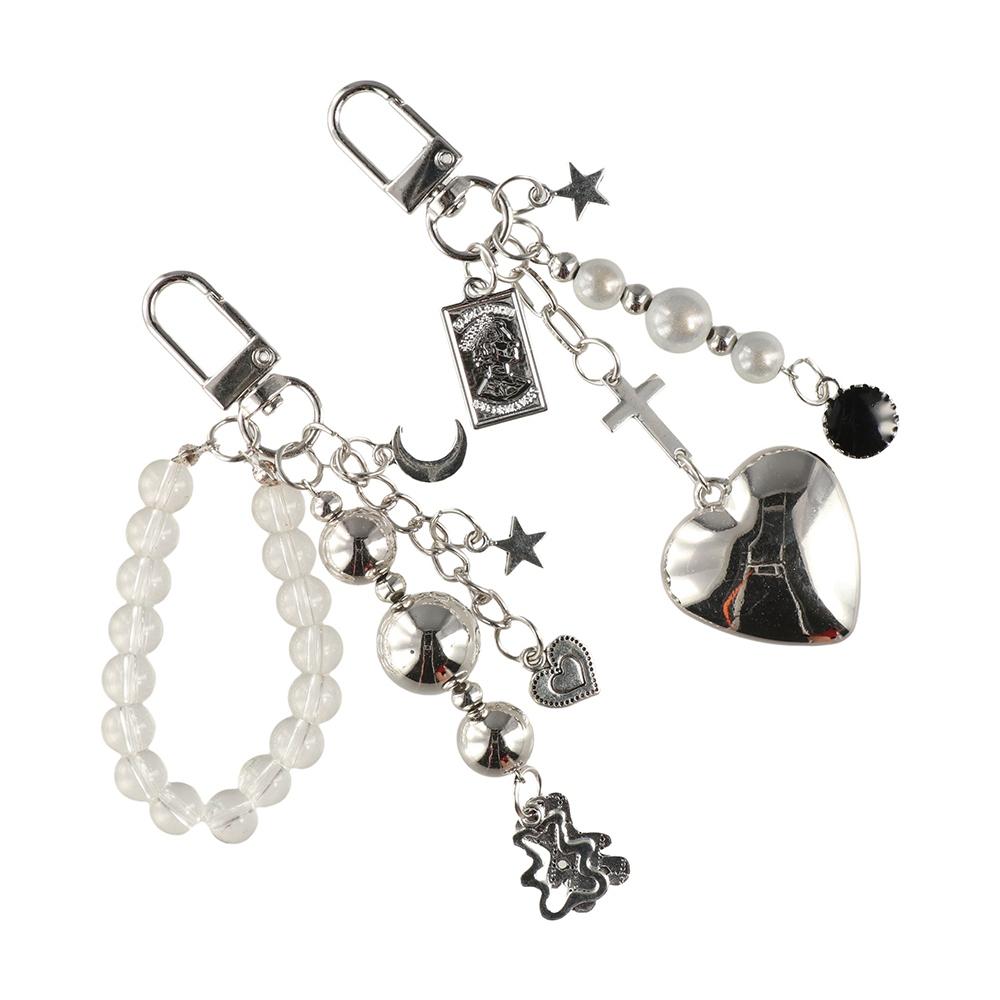 

Чехол для наушников Bear Y2k, подвеска в виде брелока Love, подвеска в виде бисера, чехол для наушников love