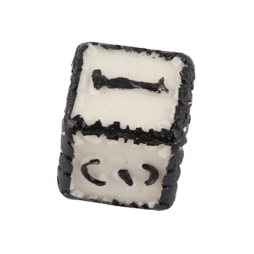 Dadi Scheletro Luminosi Dadi a 6 Facce Dadi Scheletro Vintage Lucenti al Buio Ornamento Decorativo