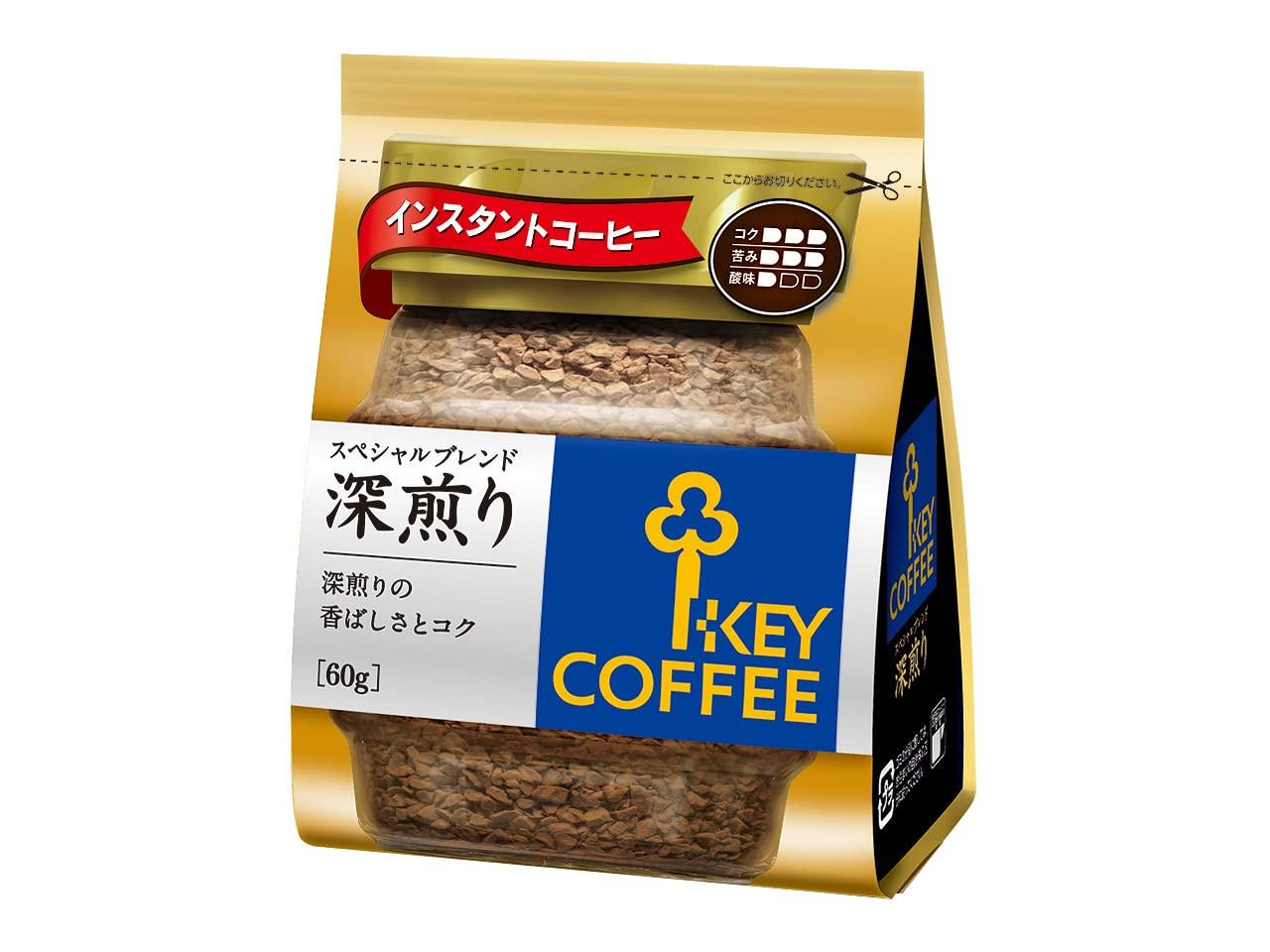 

Растворимый кофе Key Coffee Special Blend Dark Roast 60 г, пакет/наполнитель