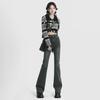 High Waist Flare Jeans For Woman Retro Elastic Sexy Denim Sweatpants Streetwear Fashion Harajuku Jeans Trousers