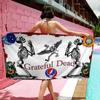 Rock Band G-Grateful-Dead Music Microfiber Beach Towel Absorbent Quick Dry Soft Yoga Swimming Resort Mountain Climbing Towel