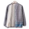 People with Velvet Thick Coats for Autumn and Winter, Grandma Sweater and Cardigan, Mother Keeps Warm and Wears Old Lady Clothes