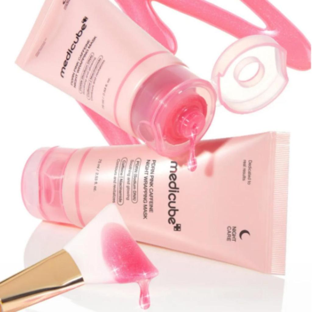 Medicube PDRN Pink Caffeine Wrapping Mask 75ml