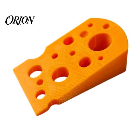 Wiederverwendbarer Türstopper 3D-gedruckter Käse-Türstopper, Rutschfester Türstopper, Stabile Basiskeil, Schützt Wände Möbel, Kreativ für Schlafzimmer Wohnzimmer