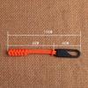 Creative Detachable Zipper Sliders Wear-resistant Umbrella Rope Woven Zipper Replaceable Accessories Durable Repair Kit Outdoor