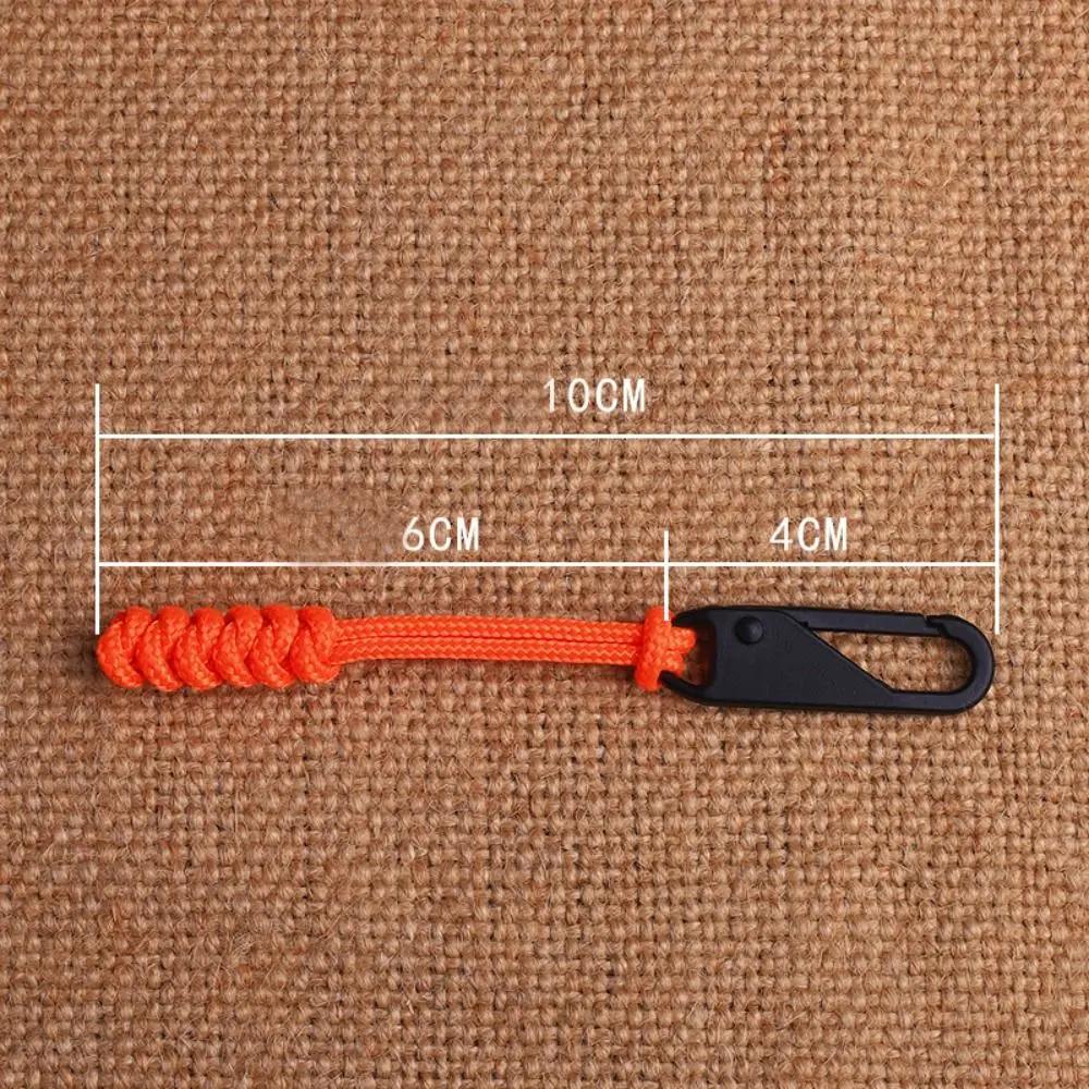 Creative Detachable Zipper Sliders Wear-resistant Umbrella Rope Woven Zipper Replaceable Accessories Durable Repair Kit Outdoor